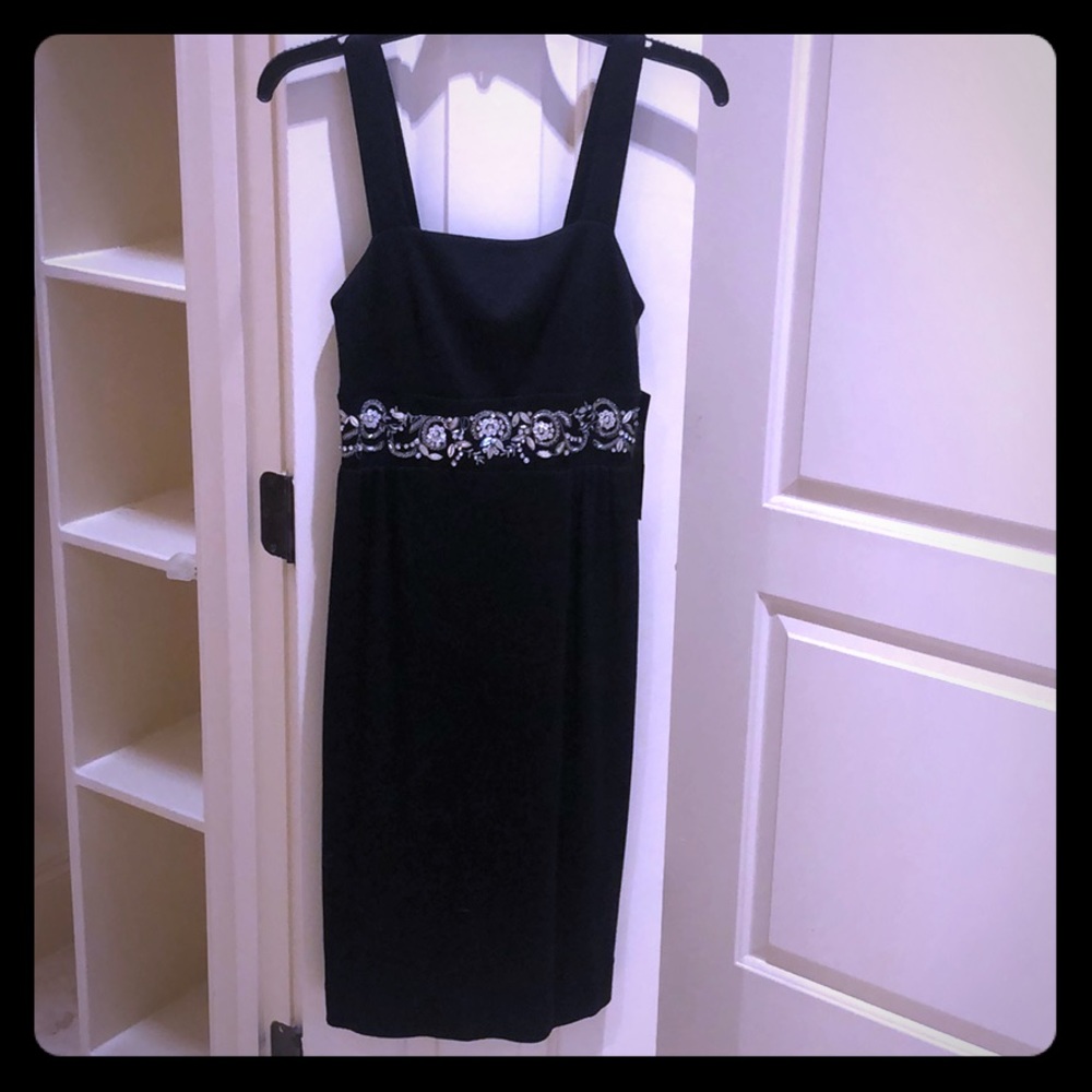 Karen Kane black with silver dress